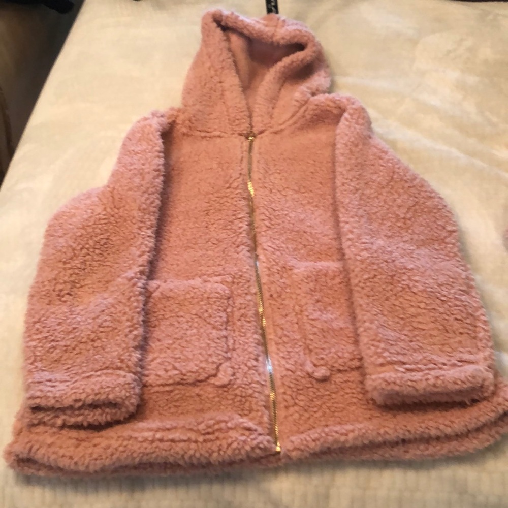 Girls Forever 21 Jacket -  light pink
